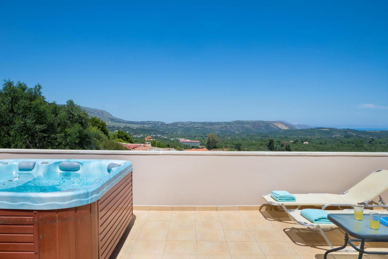 Olga'S Filoxenia - Villa Aladanos-Private Pool And Heated Jacuzzi Makhairoí Eksteriør billede